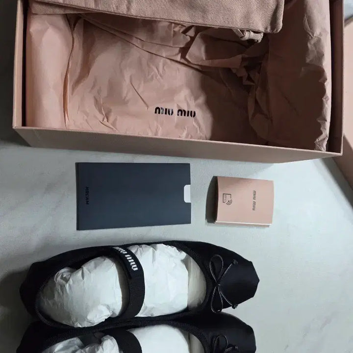 [BUNJANG] Miu Miu Black Ballet Flats / 미우미우플랫