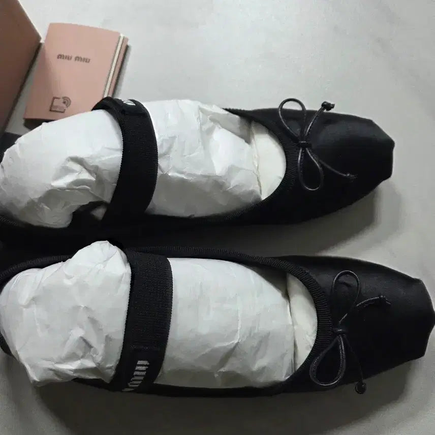 [BUNJANG] Miu Miu Black Ballet Flats / 미우미우플랫