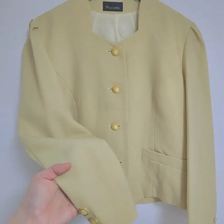 [BUNJANG] Square Neck Spring Jacket / 스퀘어 봄 자켓