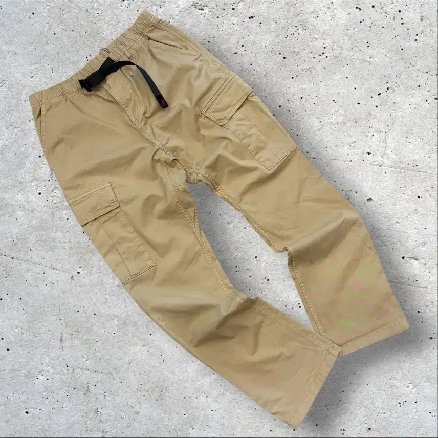 [BUNJANG] Gramicci Belt Cargo Pants Beige / [M] 그라미치 벨트 카고 팬츠 베이지