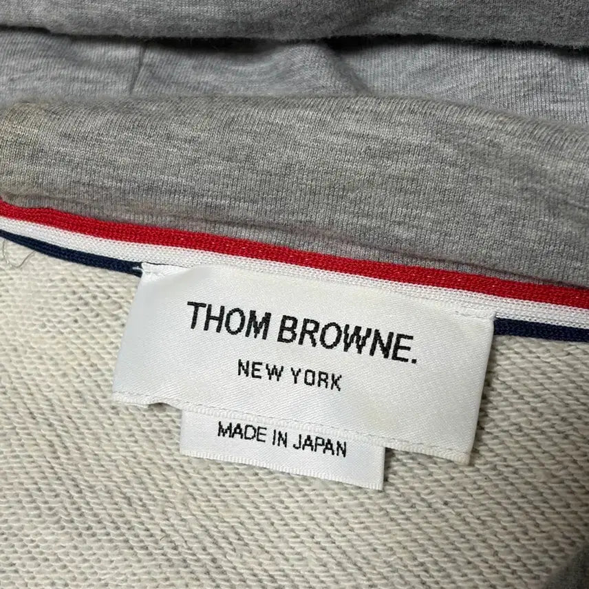[BUNJANG] Thom Browne Diagonal Stripe Zip-Up Hoodie Size 5 / 오케이몰판) 톰브라운 사선 후드집업 5사이즈