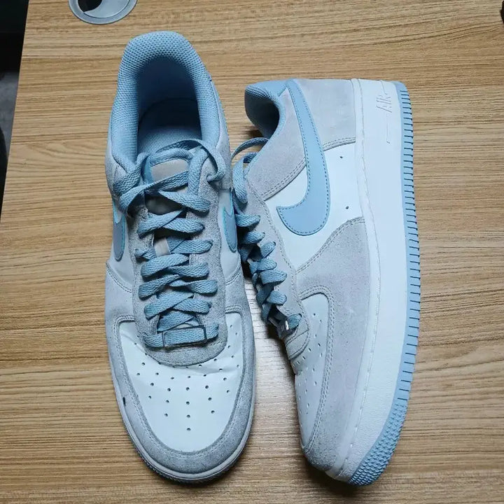 [BUNJANG] Nike Air Force 1 Sky Blue Sneakers / 나이키 에어포스1 스카이블루 운동화