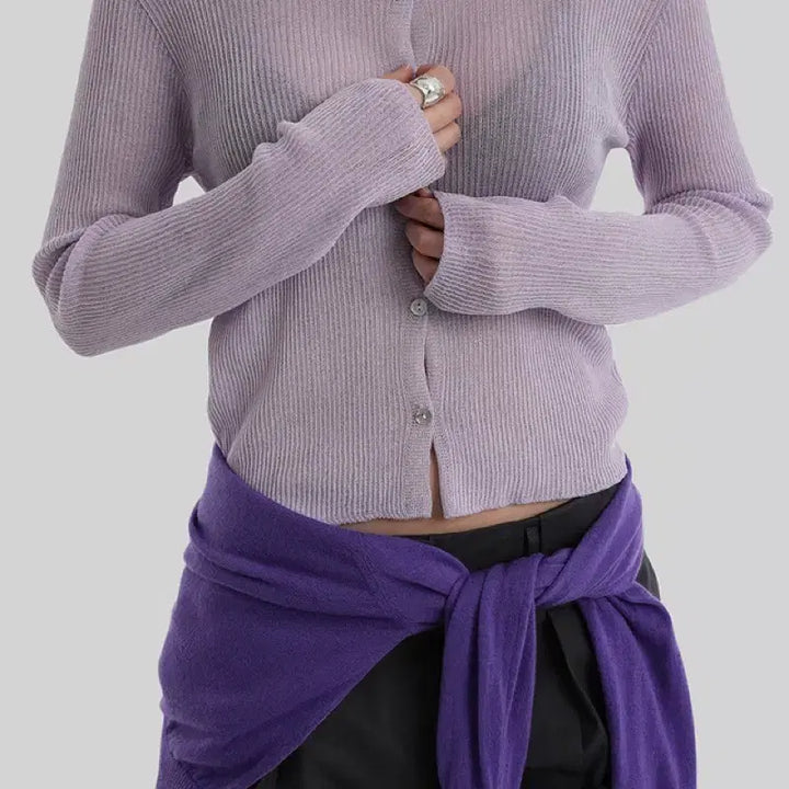 [BUNJANG] Autumn J Linen Cardigan / (새상품) 어텀 제이 린넨 가디건