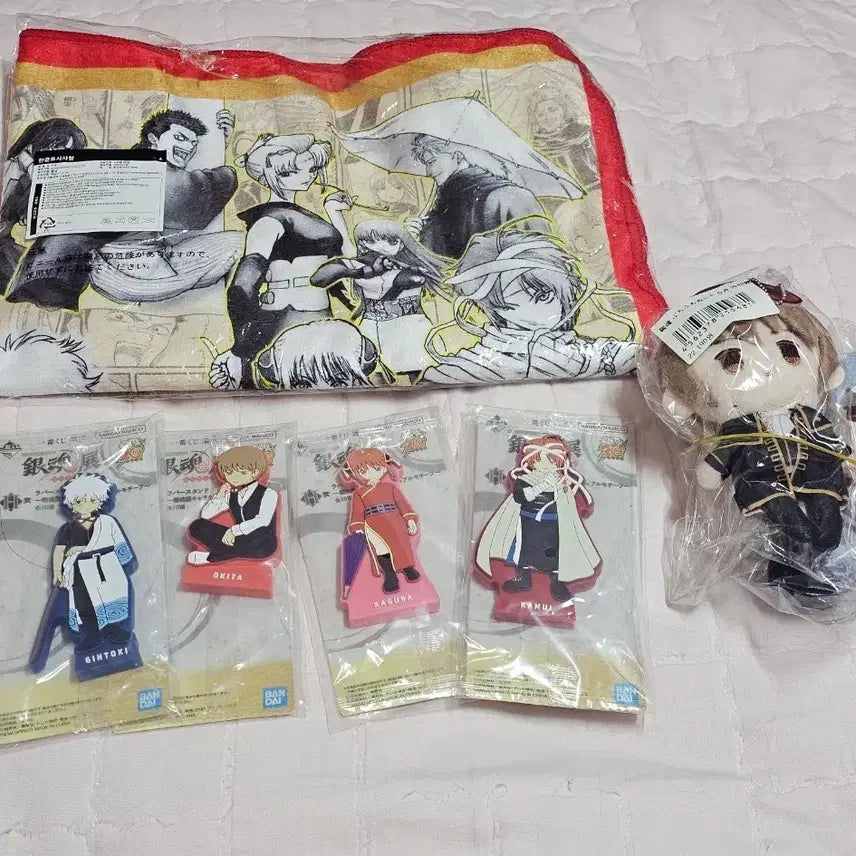 [BUNJANG] Gintama 20th Anniversary Lottery A Prize &amp; Puchinui (Sealed) / (가격내림x)은혼 20주년 쿠지 및 푸치누이