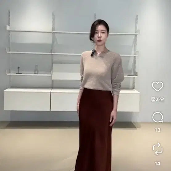 [BUNJANG] Hansstyle Wine Slip Skirt / 한스스타일 와인슬립스커트