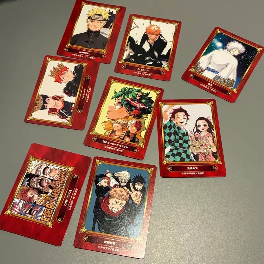 [BUNJANG] Animate x Jump Shop Fair 2026 Special Benefit Card Bundle Set / 애니메이트X점프샵 페어 2026 특전 카드 일괄