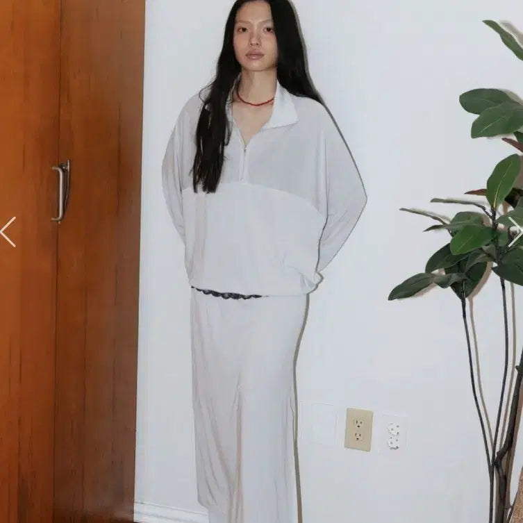 [BUNJANG] MONOHOUSE Jersey Layered Pants Light Gray / 모노하 저지 레이어드 팬츠 라이트그레이