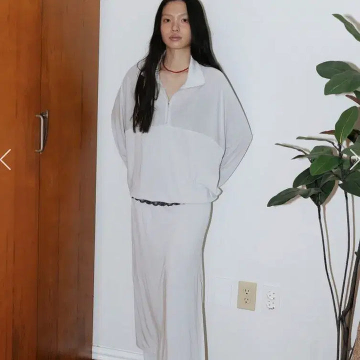 [BUNJANG] MONOHOUSE Jersey Layered Pants Light Gray / 모노하 저지 레이어드 팬츠 라이트그레이