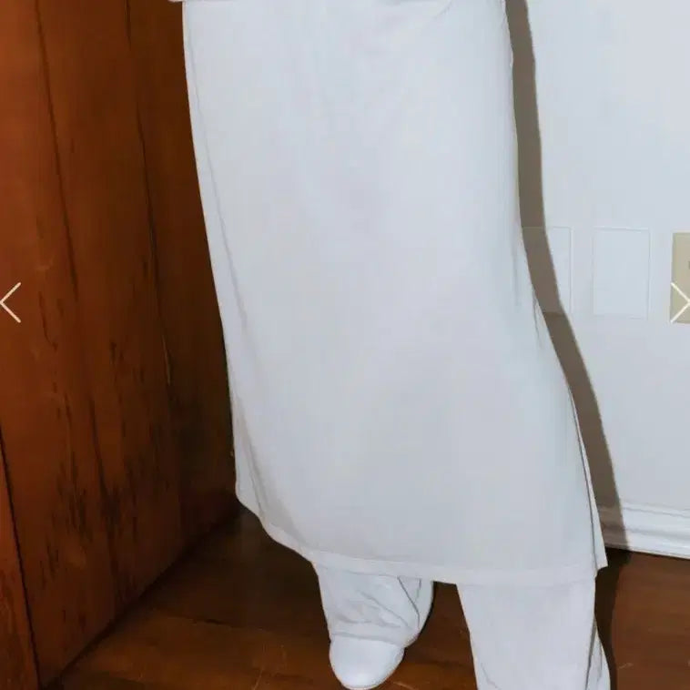 [BUNJANG] MONOHOUSE Jersey Layered Pants Light Gray / 모노하 저지 레이어드 팬츠 라이트그레이