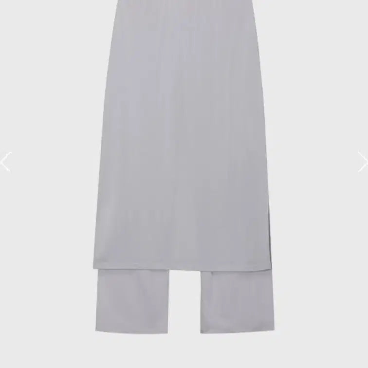 [BUNJANG] MONOHOUSE Jersey Layered Pants Light Gray / 모노하 저지 레이어드 팬츠 라이트그레이