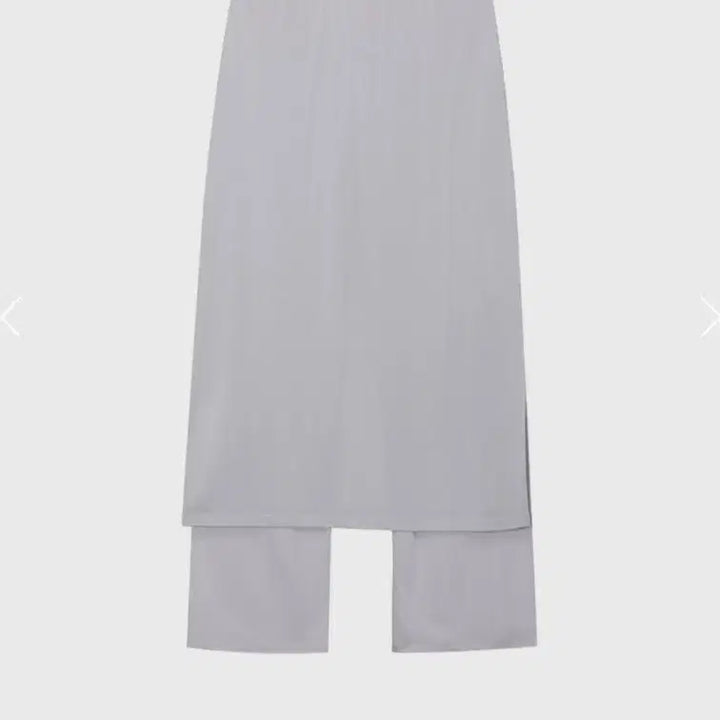 [BUNJANG] MONOHOUSE Jersey Layered Pants Light Gray / 모노하 저지 레이어드 팬츠 라이트그레이