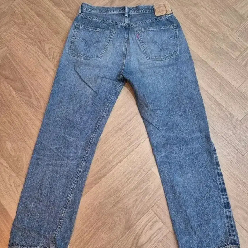 [BUNJANG] Warehouse 1101 Special Order Model Regular Straight Fit Denim / 웨어하우스1101 별주모델 판매 34