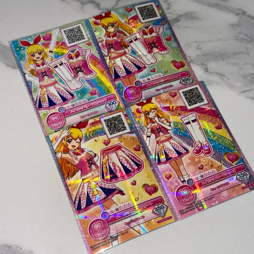 [BUNJANG] Aikatsu! Ichigo Rame On Parade 3rd Season School Look Pink Parade Japanese Version / 아이카츠 아이엠스타 이치고 라임 온퍼레 3기 스쿨룩 핑크 퍼레이드 일판