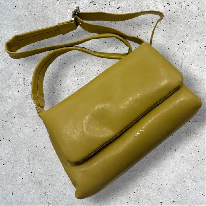[BUNJANG] Standoil Fluffy Mini Shoulder Bag Olive / 스탠드오일 플러피 미니 숄더백 올리브