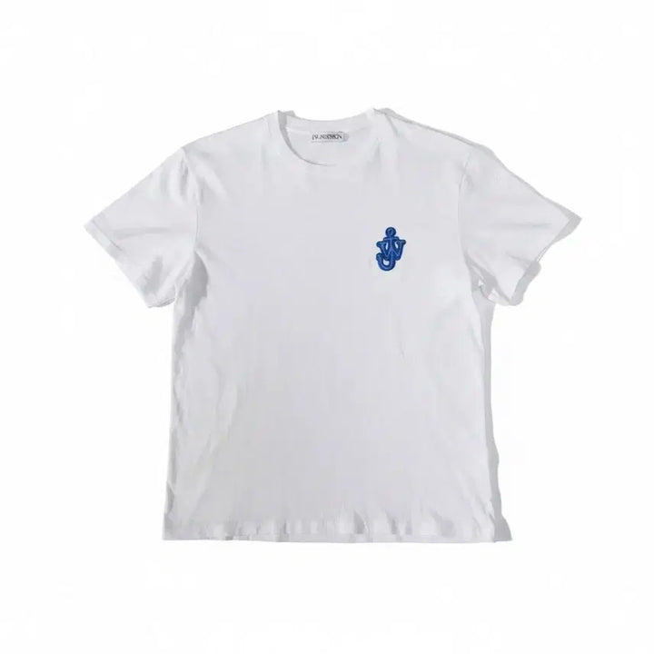 [BUNJANG] JW Anderson Anchor Logo White T-Shirt L / JW앤더슨 앵커 로고 흰색 반팔 티셔츠 L