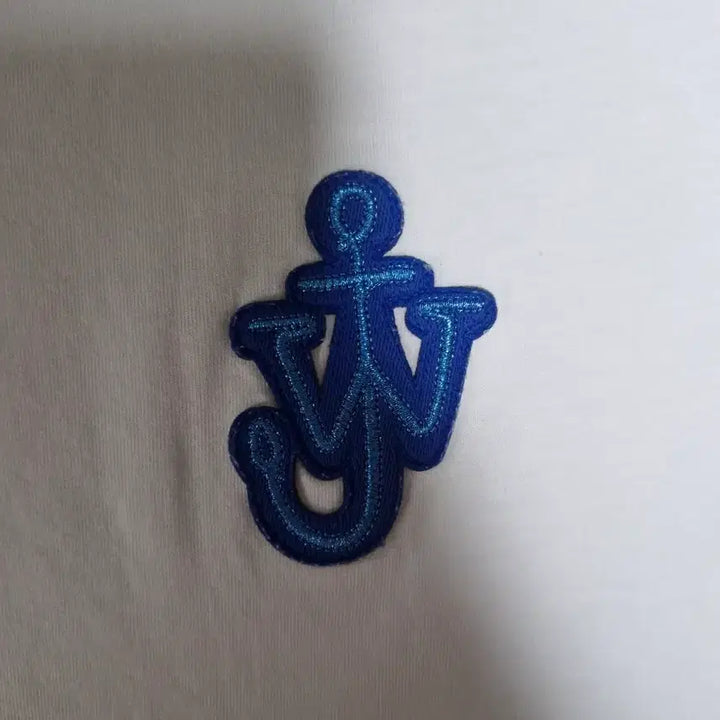 [BUNJANG] JW Anderson Anchor Logo White T-Shirt L / JW앤더슨 앵커 로고 흰색 반팔 티셔츠 L
