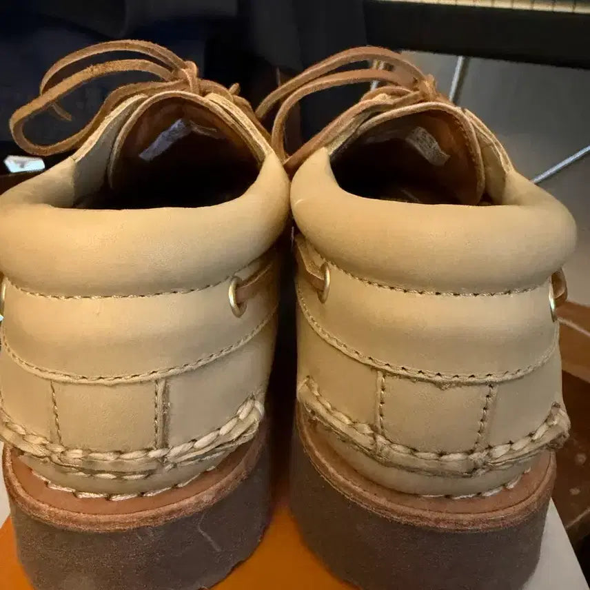 [BUNJANG] Timberland Authentic Boat Shoes Beige / [260]팀버랜드 어센틱 보트슈즈 베이지