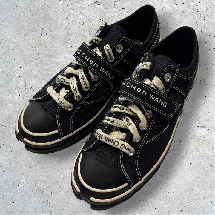 [BUNJANG] Converse x Feng Chen Wang Chuck 70 Low Two-in-One Black / [270] 컨버스 x 펑첸왕 척 70 로우 투인원 블랙