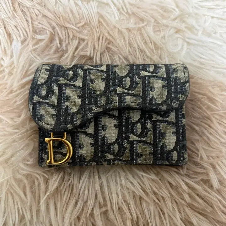 [BUNJANG] Christian Dior Oblique Saddle Card Holder / 디올 오블리크 새들 카드지갑