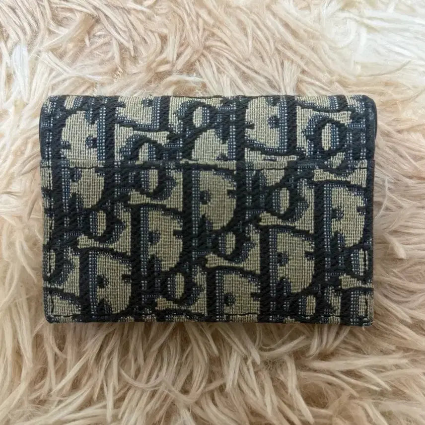 [BUNJANG] Christian Dior Oblique Saddle Card Holder / 디올 오블리크 새들 카드지갑