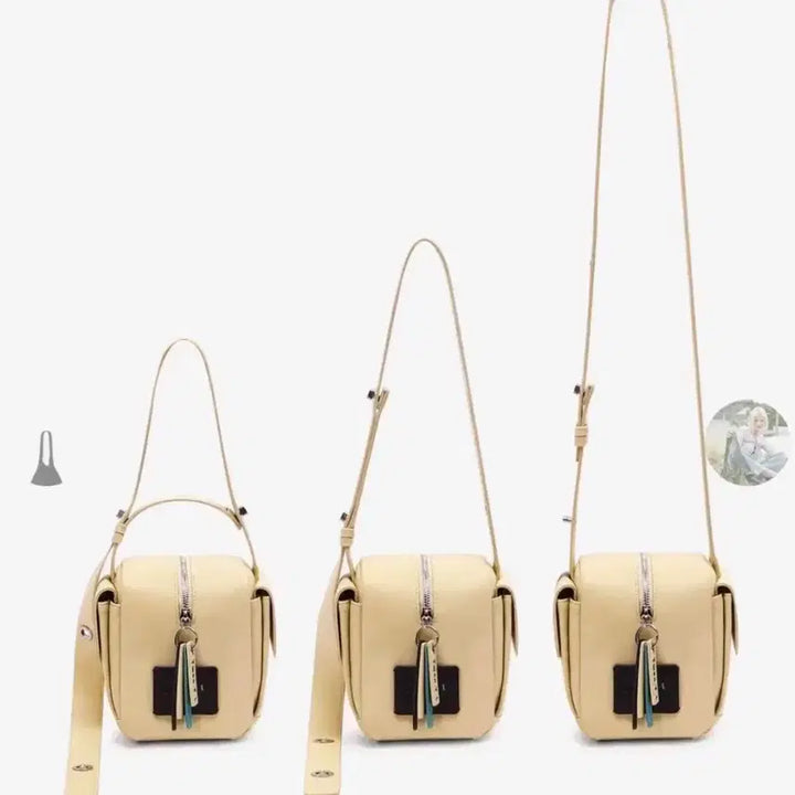 [BUNJANG] TWELVE TWELVE Puppy (Middle) Square Crossbody Camera Bag / 트웬티엘 퍼피(미들) 스퀘어 크로스백 카메라백