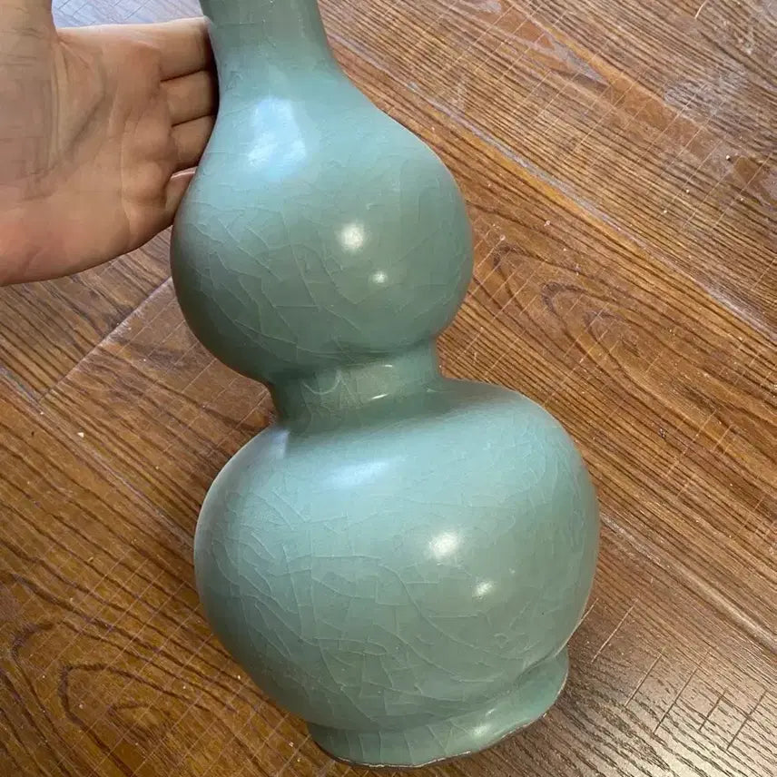 [BUNJANG] Authentic Late Ming Dynasty Longquan Celadon Vase / 진품 명나라말기 용천요 요지품(운송시간9일)