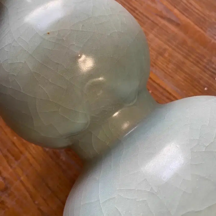 [BUNJANG] Authentic Late Ming Dynasty Longquan Celadon Vase / 진품 명나라말기 용천요 요지품(운송시간9일)