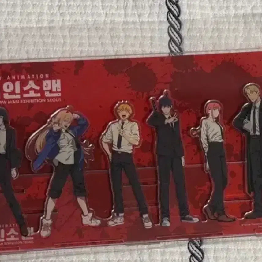 [BUNJANG] Chainsaw Man Seoul DUEX Exhibition Large Acrylic Stand / 체인소맨 서울 DUEX 전시회 아크릴 스탠드 판매합니다