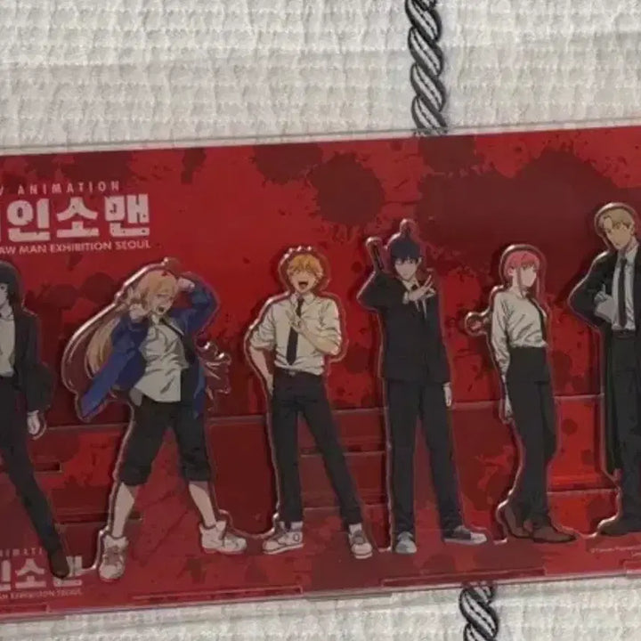 [BUNJANG] Chainsaw Man Seoul DUEX Exhibition Large Acrylic Stand / 체인소맨 서울 DUEX 전시회 아크릴 스탠드 판매합니다