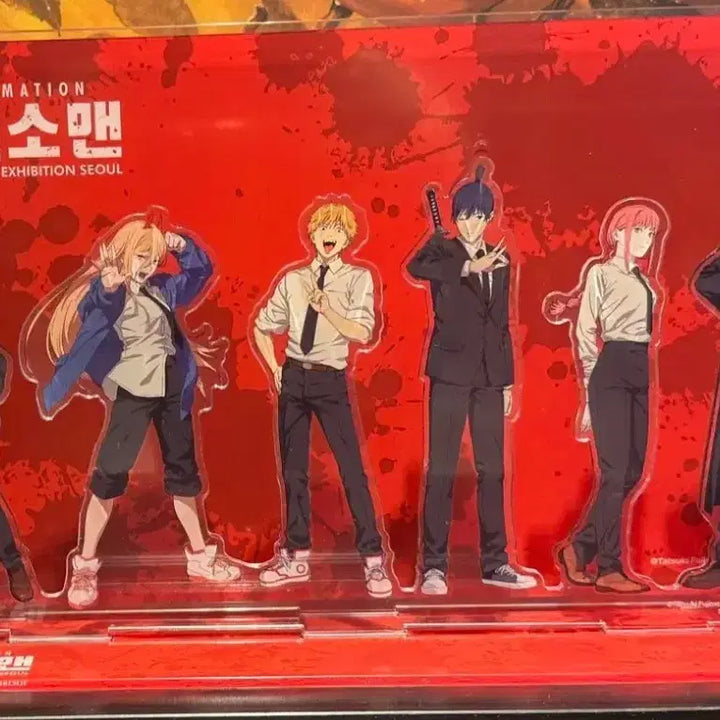 [BUNJANG] Chainsaw Man Seoul DUEX Exhibition Large Acrylic Stand / 체인소맨 서울 DUEX 전시회 아크릴 스탠드 판매합니다