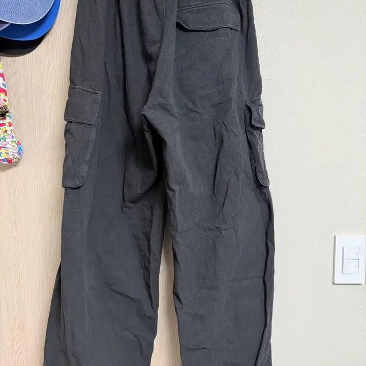 [BUNJANG] Polytel Human Index Cargo Pants Black Size 3 / 폴리테루 휴먼인덱스 카고 팬츠 블랙 3사이즈