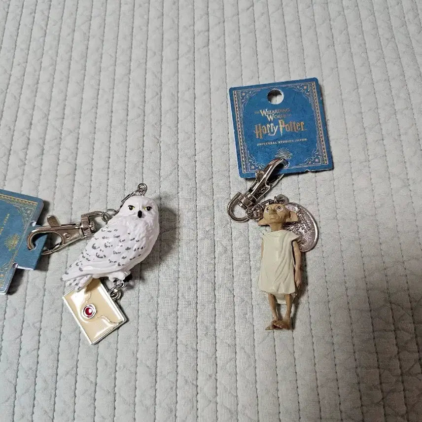 [BUNJANG] Harry Potter Hedwig Dobby Keyring / 해리포터 헤드위그 도비 키링