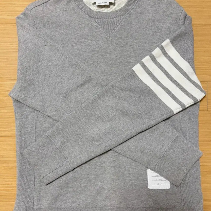 [BUNJANG] Thom Browne Diagonal Stripe Sweatshirt Size 2 / [2] 톰브라운 사선완장 맨투맨