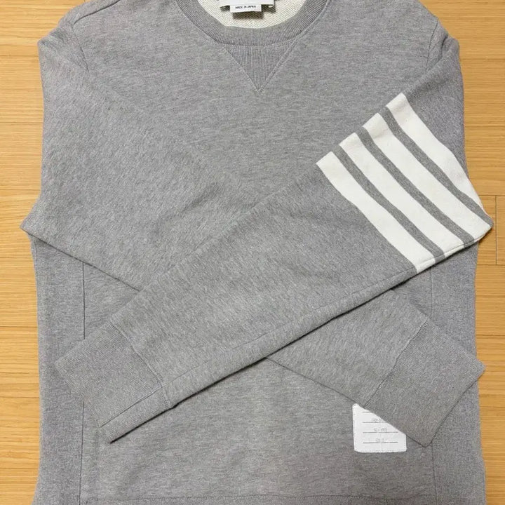 [BUNJANG] Thom Browne Diagonal Stripe Sweatshirt Size 2 / [2] 톰브라운 사선완장 맨투맨