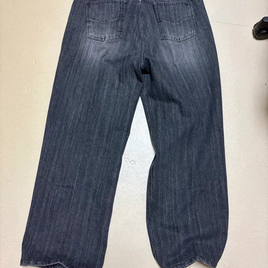 [BUNJANG] Az-Carton Black Denim Jeans XXL / 에즈카톤 청바지