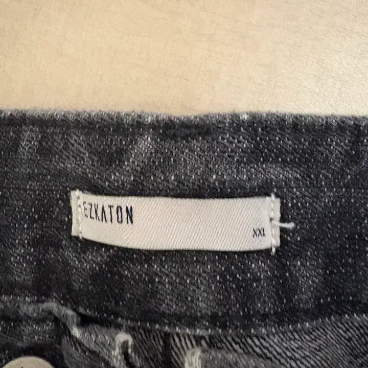[BUNJANG] Az-Carton Black Denim Jeans XXL / 에즈카톤 청바지