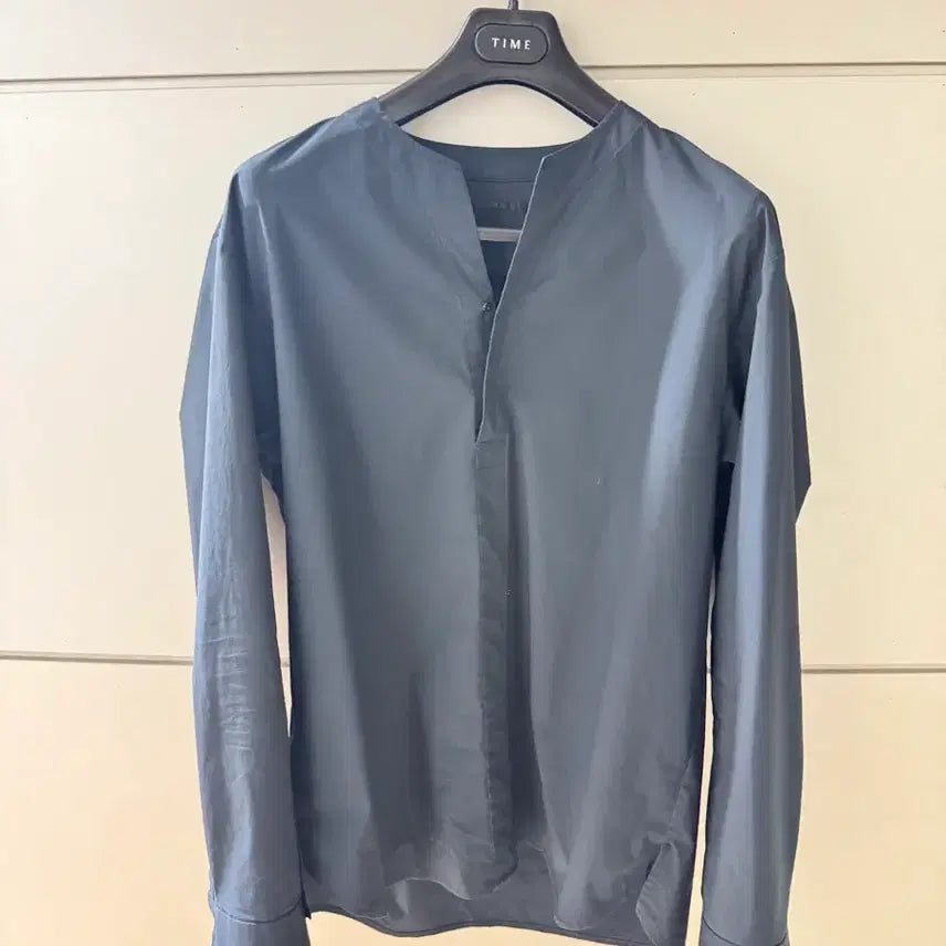 [BUNJANG] Time Homme Tunic Shirt Dark Navy 105 / 타임옴므 튜닉 셔츠 다크네이비 105