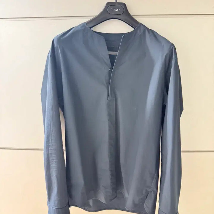 [BUNJANG] Time Homme Tunic Shirt Dark Navy 105 / 타임옴므 튜닉 셔츠 다크네이비 105