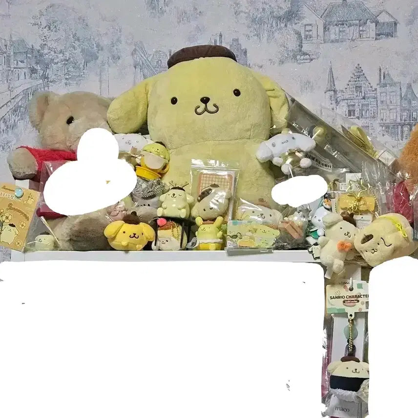 [BUNJANG] Sanrio Pompompurin Plush Toy &amp; Goods Bundle Set / 산리오 폼폼푸린 인형 &amp; 굿즈 일괄