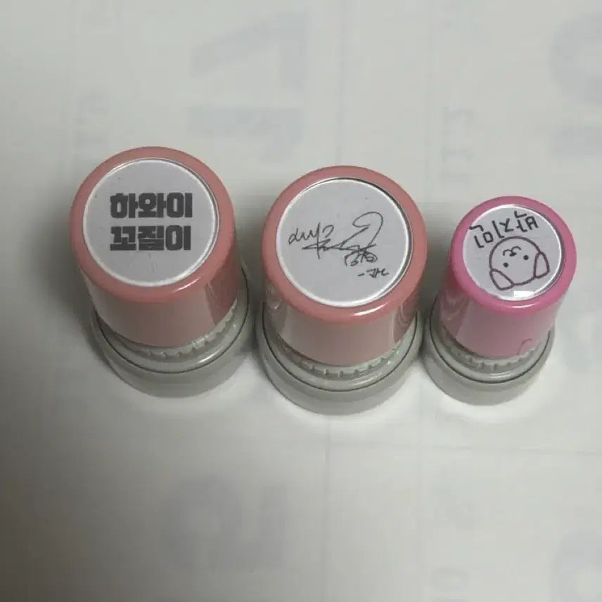 [BUNJANG] BTS Autographed Stamp Bundle Set / 방탄 사인 도장
