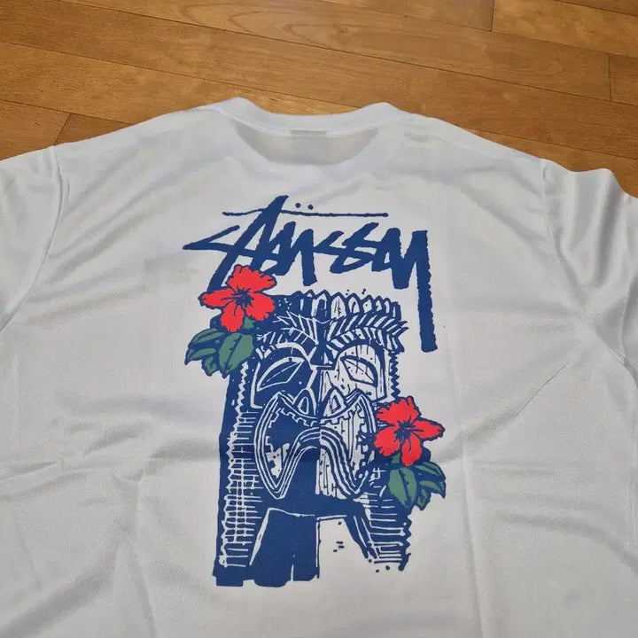 [BUNJANG] Stussy White Short Sleeve T-Shirt / [새상품] 스투시 흰색 반팔 티셔츠