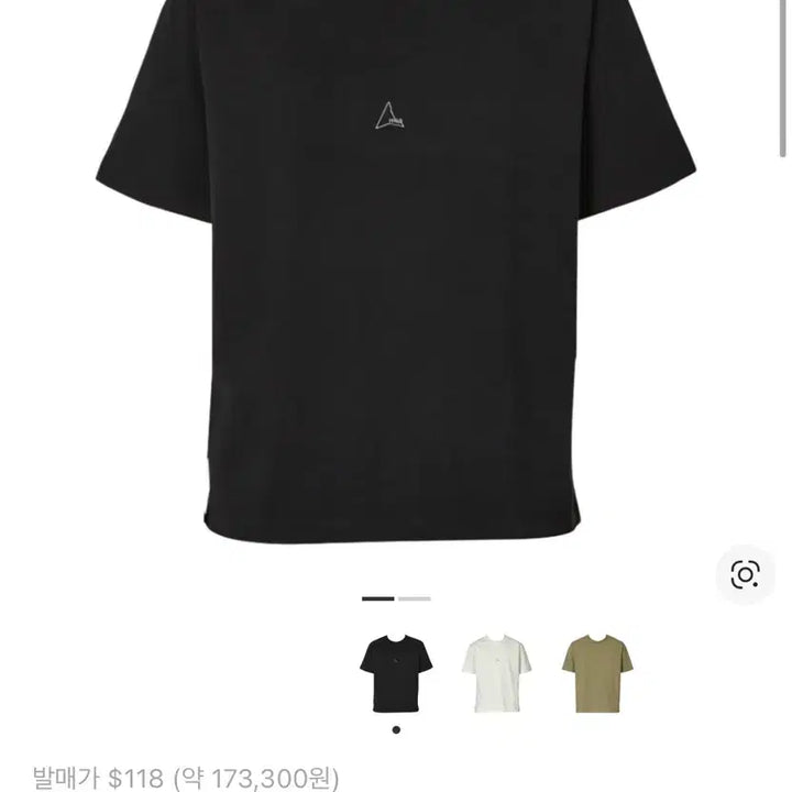 [BUNJANG] Roa Hiking T-shirt Black / 로아 하이킹 티셔츠 블랙 반팔티