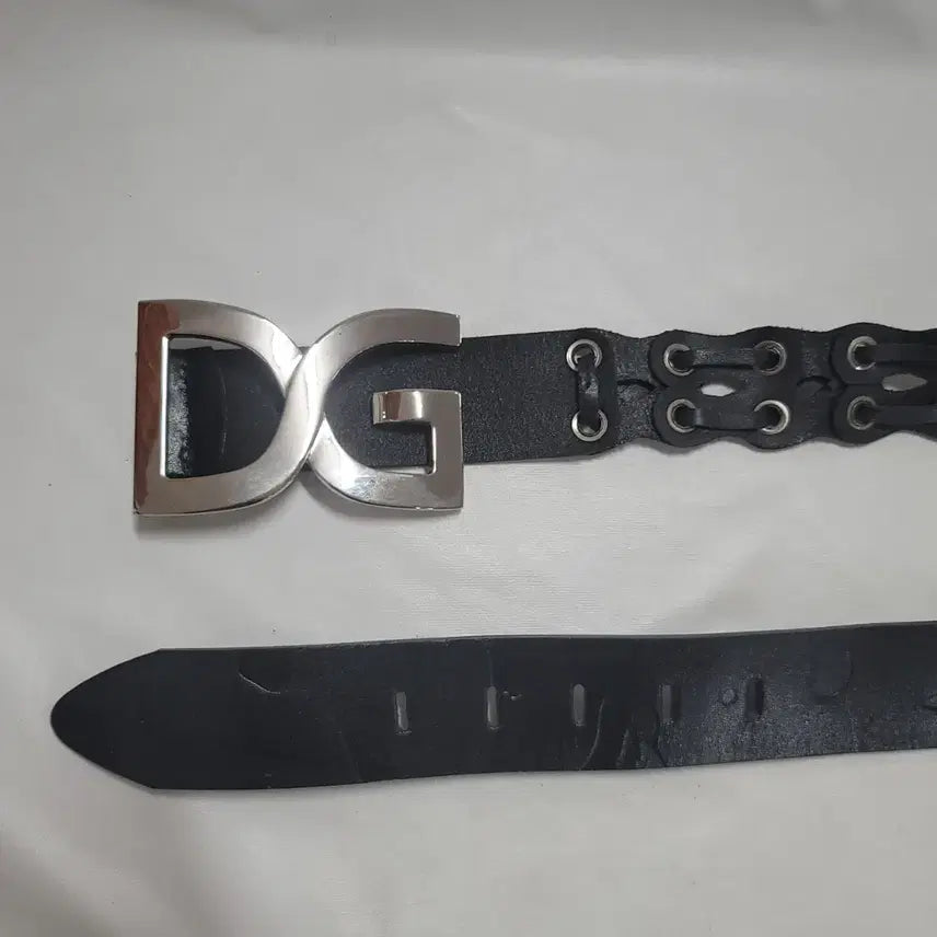 [BUNJANG] Double Punching Leather Belt / 더블펀칭 가죽벨트/a973