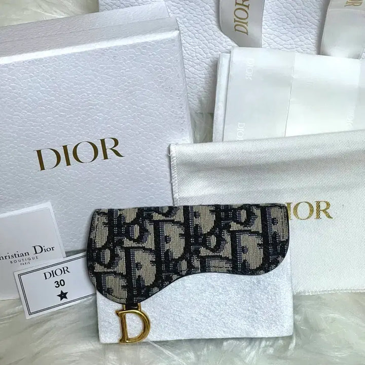 [BUNJANG] Dior Oblique Saddle Card Holder / [새상품급/풀구성품] 디올 오블리크 새들 카드지갑