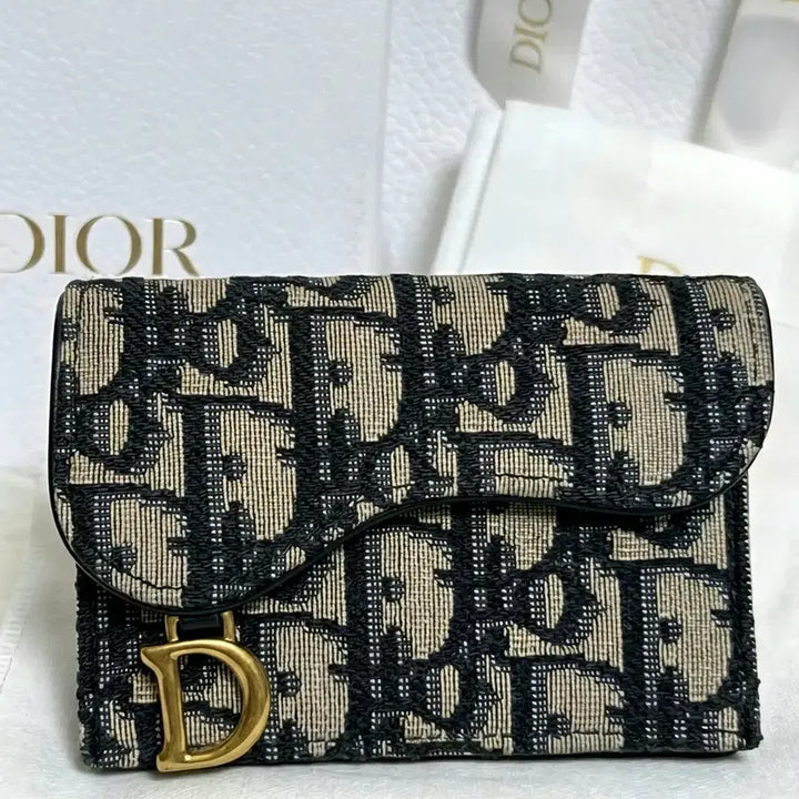 [BUNJANG] Dior Oblique Saddle Card Holder / [새상품급/풀구성품] 디올 오블리크 새들 카드지갑
