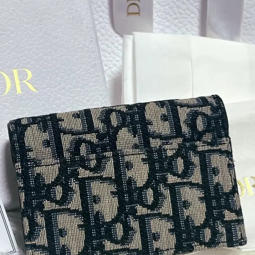 [BUNJANG] Dior Oblique Saddle Card Holder / [새상품급/풀구성품] 디올 오블리크 새들 카드지갑