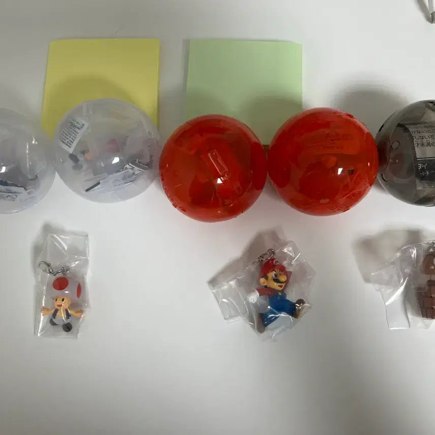 [BUNJANG] Nintendo Mario Gacha Mario, Toad, Goomba Figures / 닌텐도 마리오 가챠 마리오 키노피오 굼바