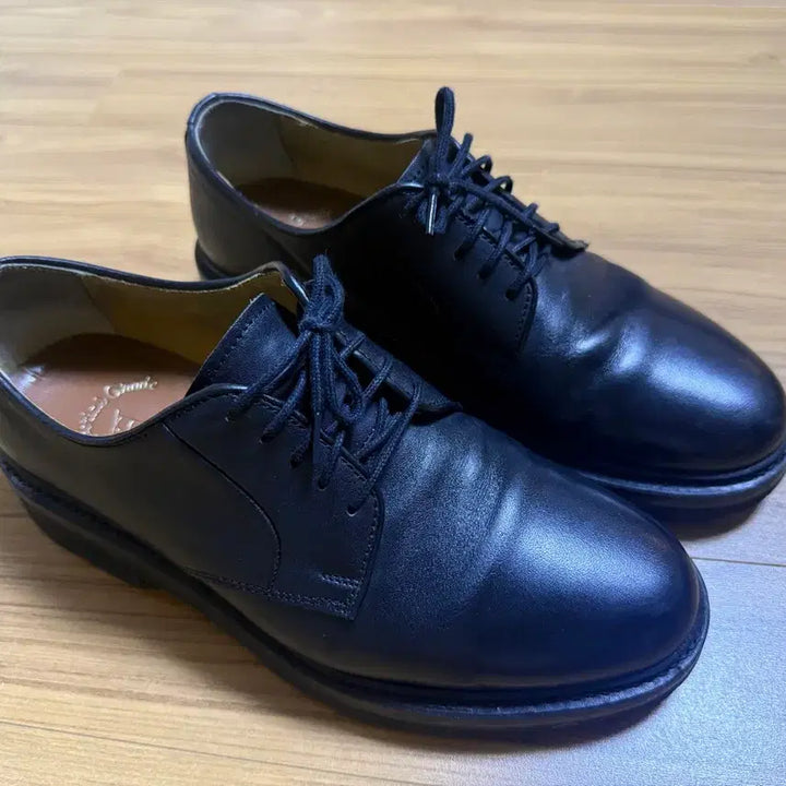 [BUNJANG] Kumkang Regal 201 Derby Black Leather Shoes (Size 245) / 금강 리갈 201 더비 블랙(245)
