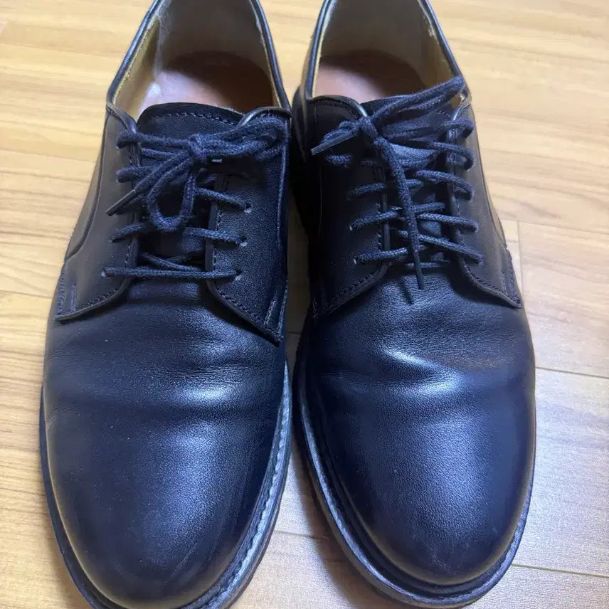 [BUNJANG] Kumkang Regal 201 Derby Black Leather Shoes (Size 245) / 금강 리갈 201 더비 블랙(245)