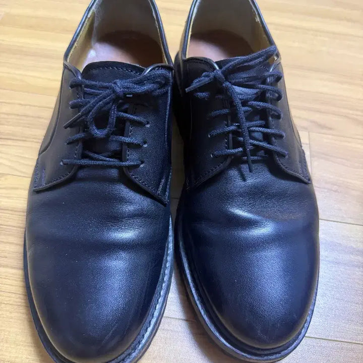 [BUNJANG] Kumkang Regal 201 Derby Black Leather Shoes (Size 245) / 금강 리갈 201 더비 블랙(245)